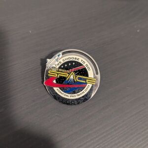 Walt Disney World Epcot Mission Space Slider Pin We Choose To Go 2003